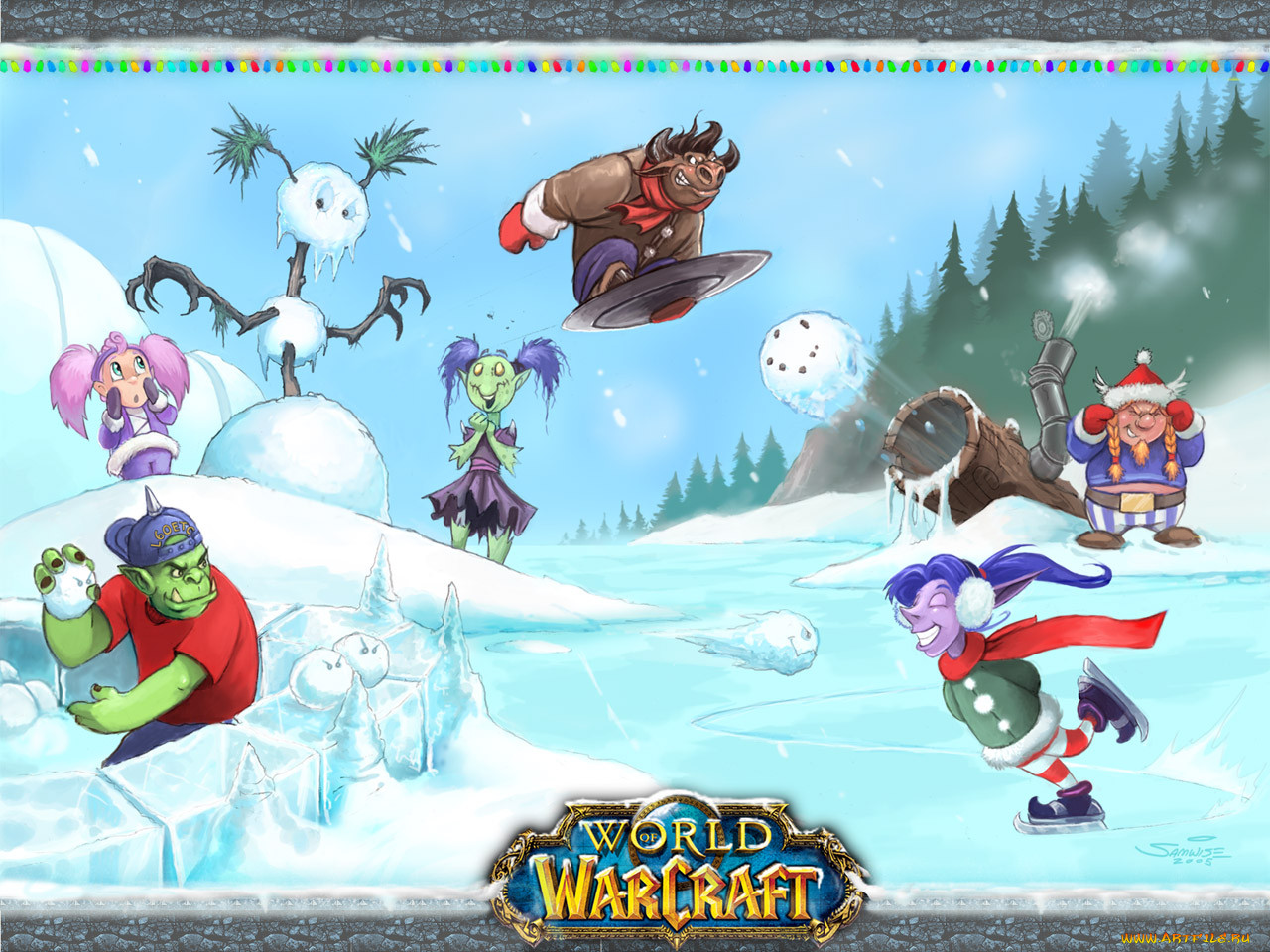 happy, holidays, , , world, of, warcraft